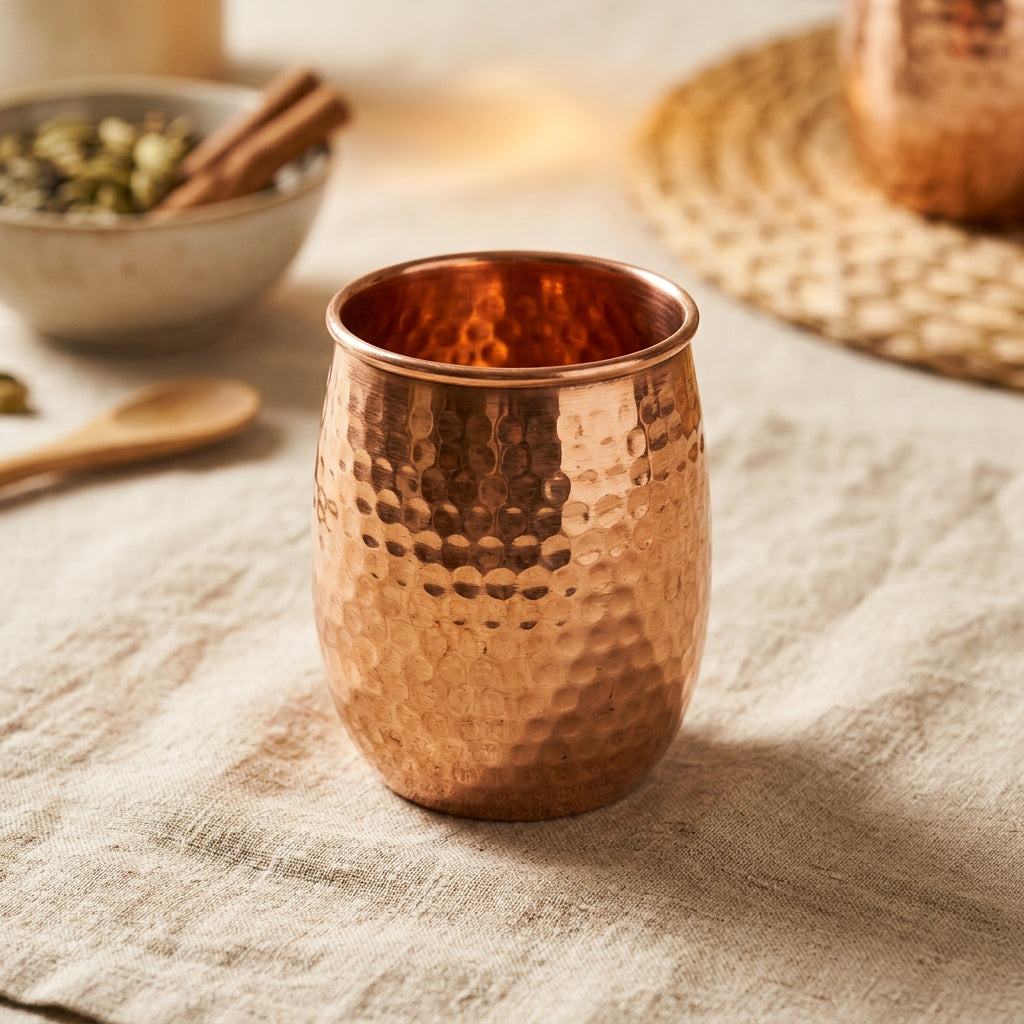 Elvaroot 100% Pure Copper Glass